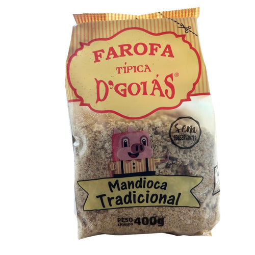 Traditional cassava flour D'Goias 400g Gluten Free