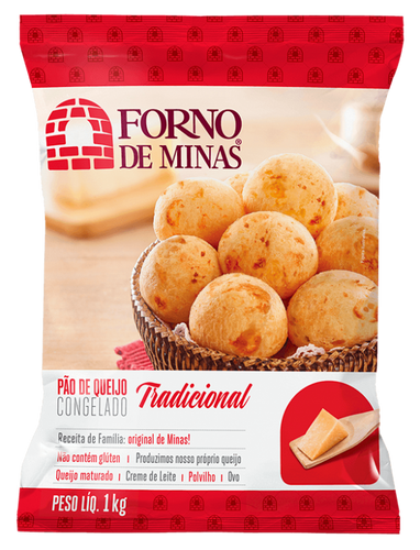 Traditional Forno de Minas cheese bread 1Kg