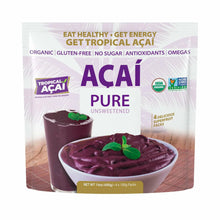 Load image in gallery viewer, Tropical Frozen Acai Pulp with Guarana 400g