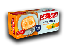 Load image in gallery viewer, Orange flavor cake Zero sugar Casa Switzerland 280g