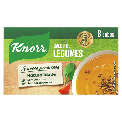 Caldo de Legumes Knorr cubos  80g