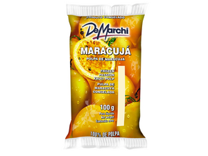 Polpa de fruta Maracujá congelada DeMarchi 500g (5 saches de 100g cada)