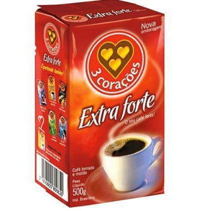 <tc>Coffee 3 Hearts Extra Strong 500g</tc>