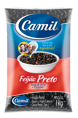 Feijao Camil Preto 1Kg/ Black Beans