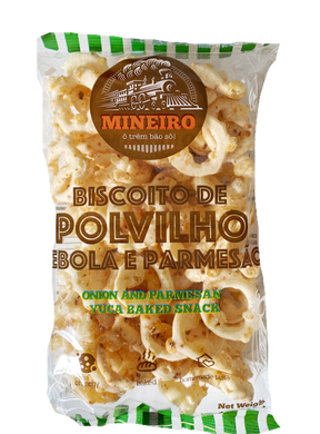 Biscoito de Polvilho Cebola e Parmesão Mineiro 100g