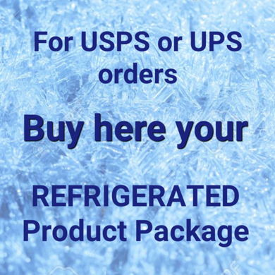 Refrigerated Products Package (Flat Rate, UPS or USPS Orders)