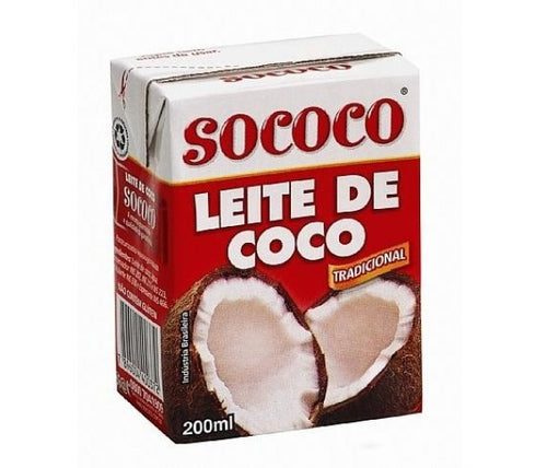 Leite de Coco Sococo Caixinha 200ml
